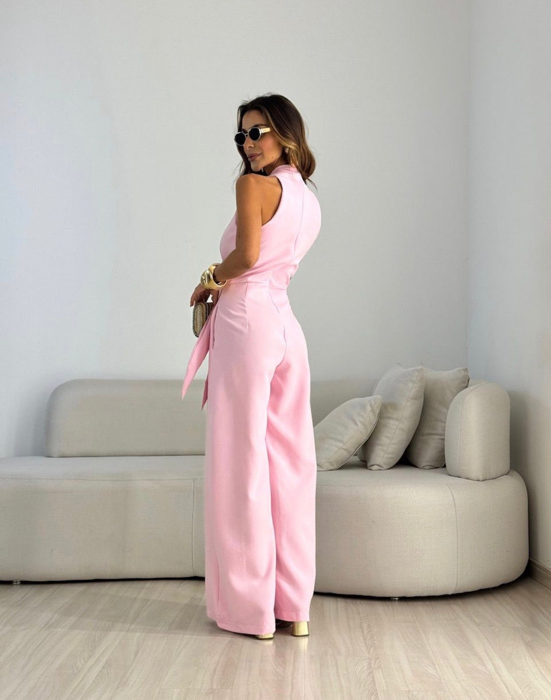 Ruby - Flowing Luxe Jumpsuit