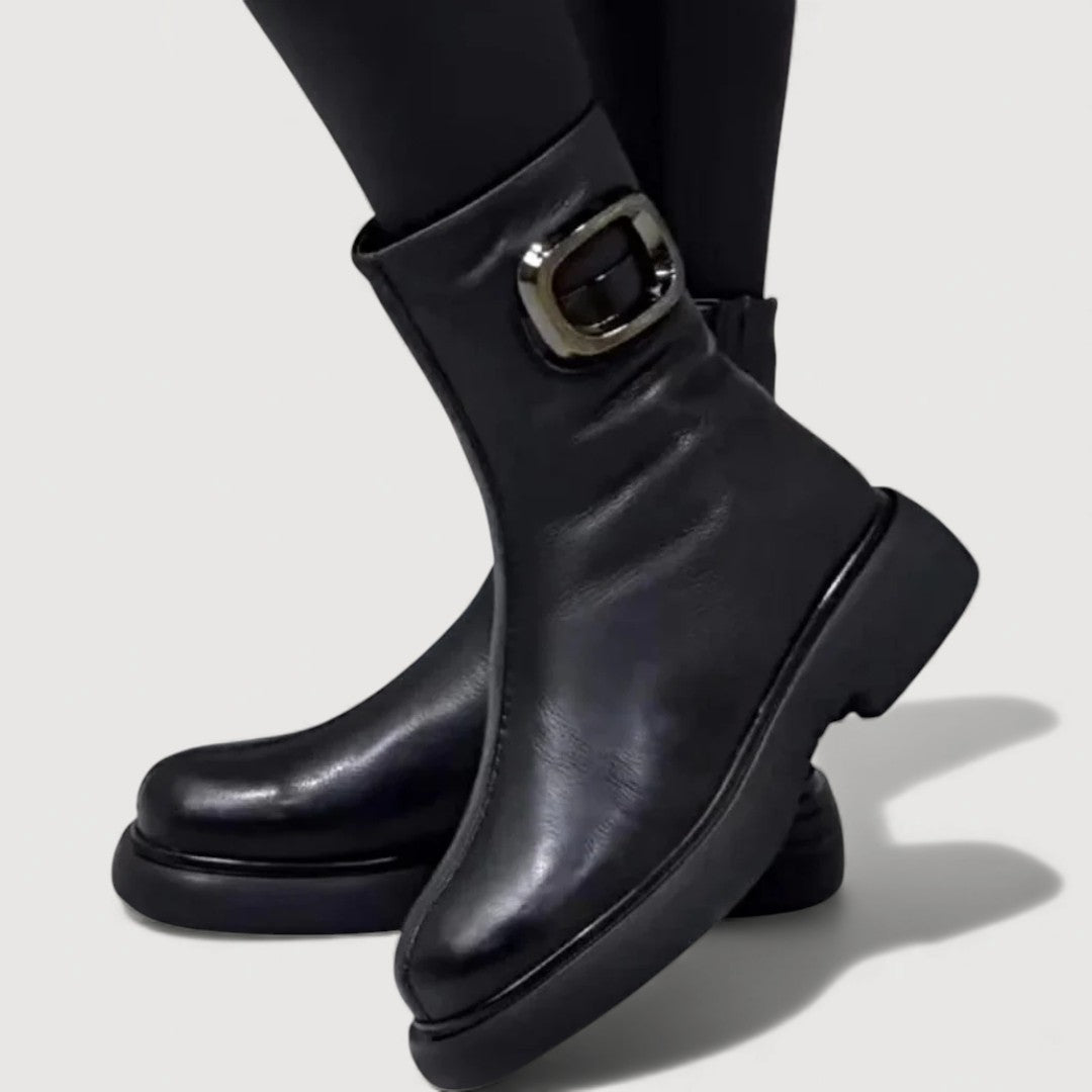 Josie - Elegant Glossy Boots
