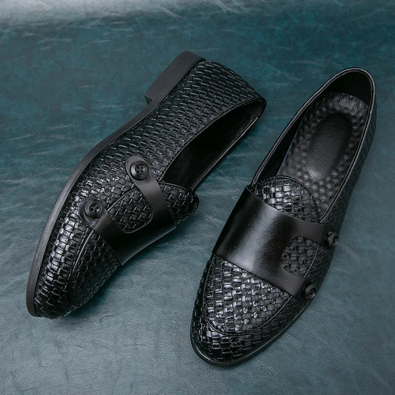 Anson - Polished Woven Loafer