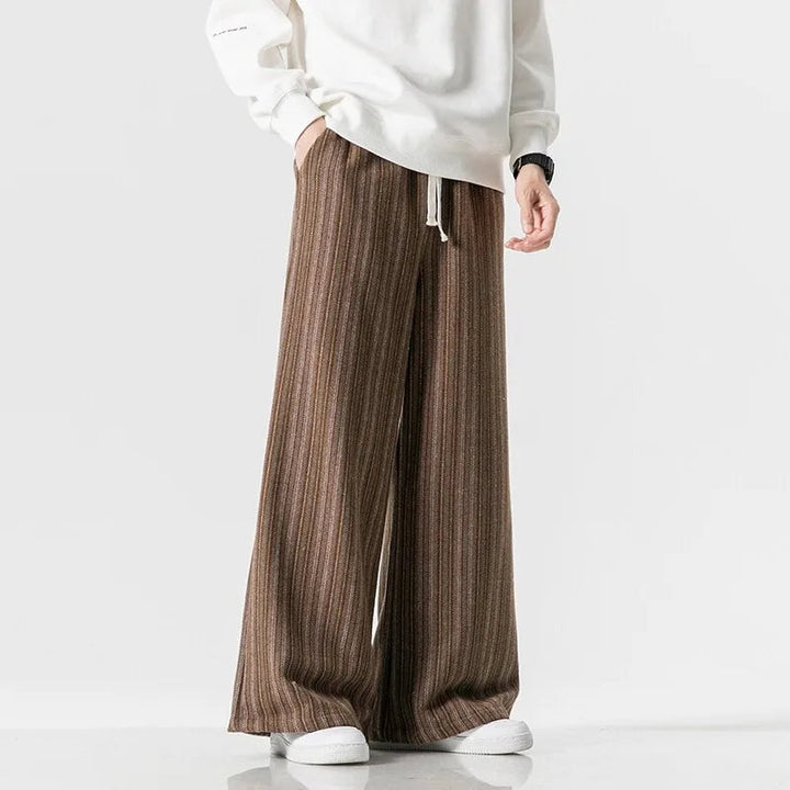 Gareth - Soft Stripe Pants