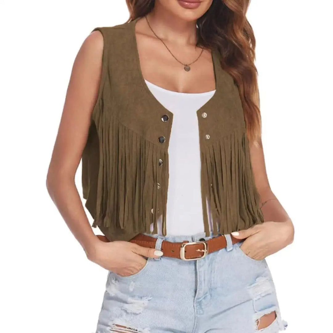Anastasia - Soft Suede Vest