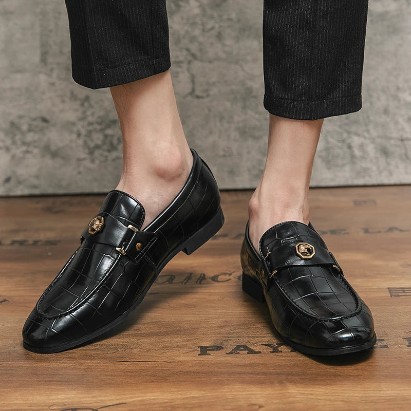 Tristan - Sleek Glossy Loafer