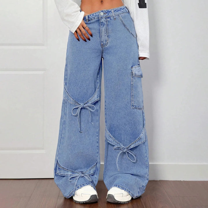 Yvette - Relaxed Denim Pants