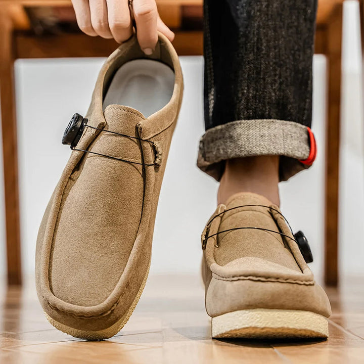 Irving - Relaxed Suede Loafers
