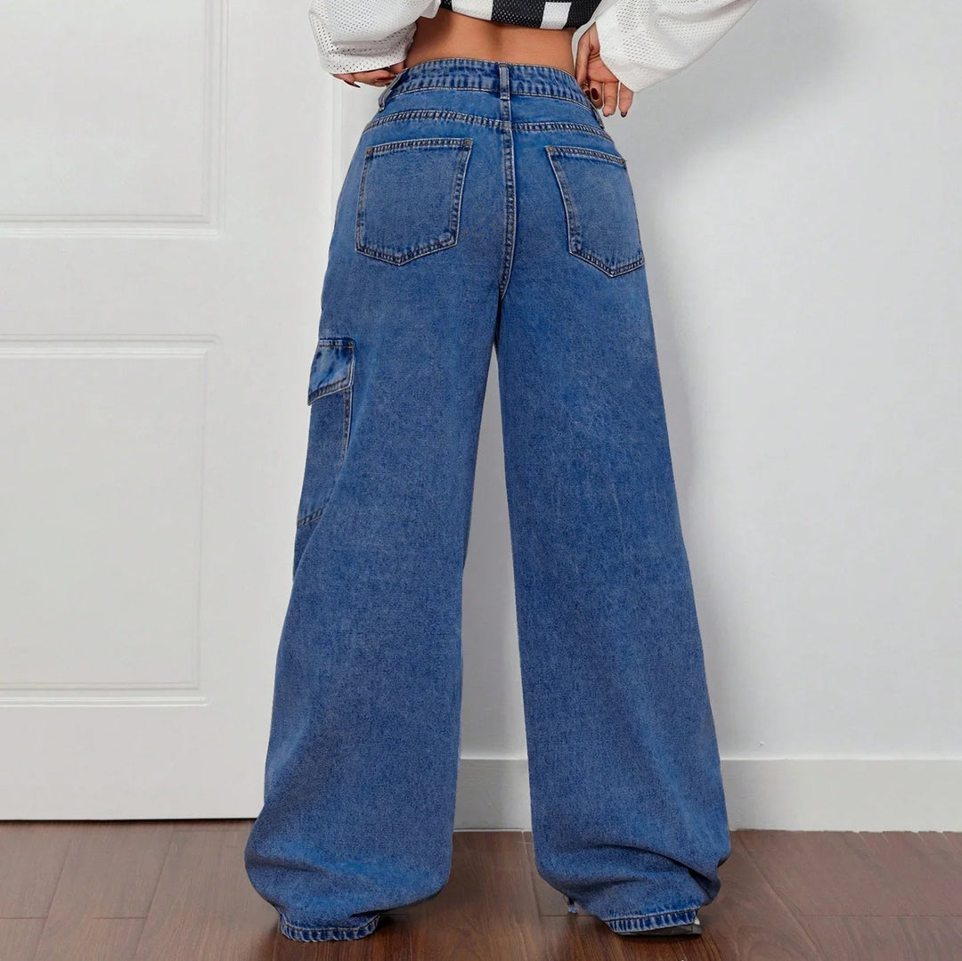 Yvette - Relaxed Denim Pants