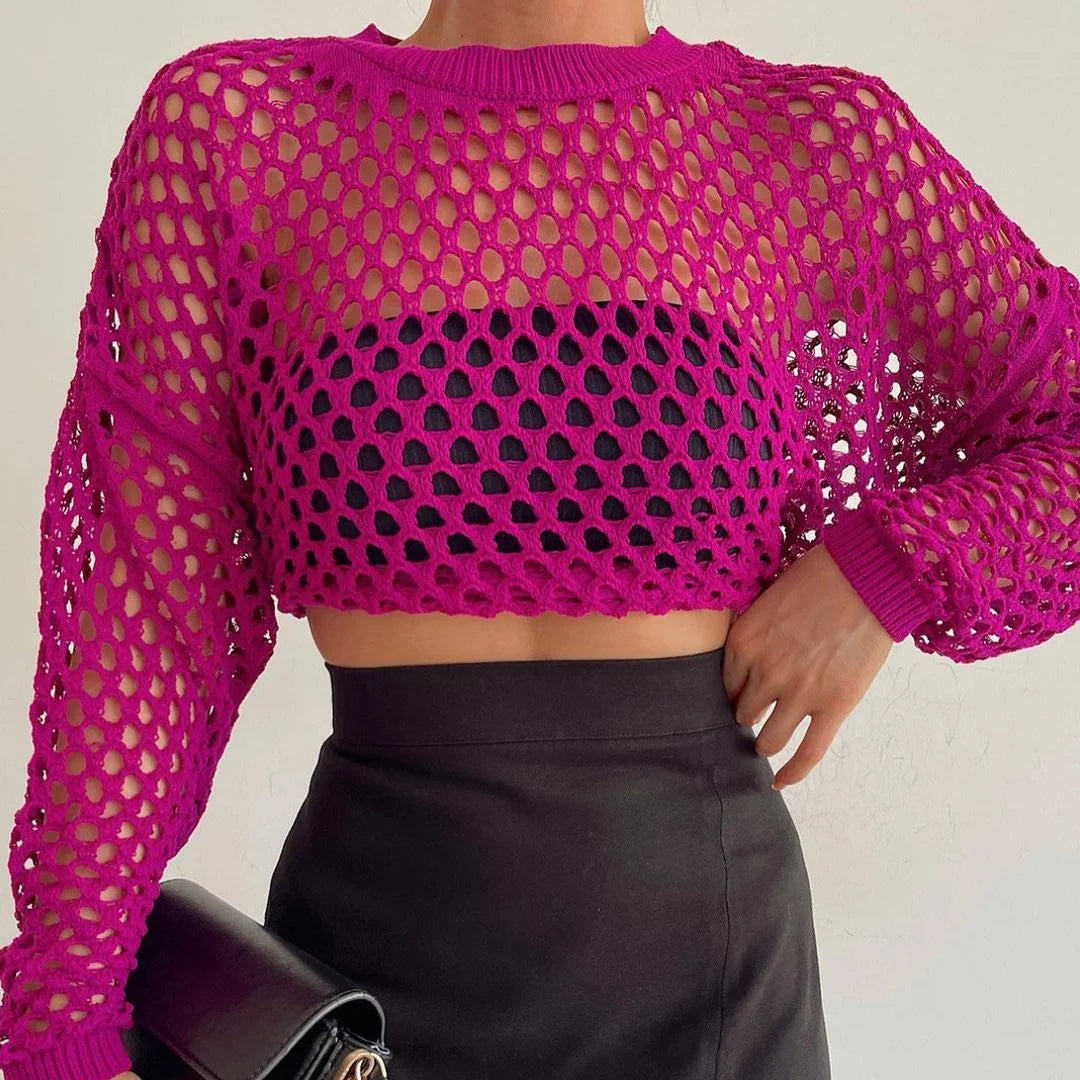 Quincy - Airy Knit Blouse