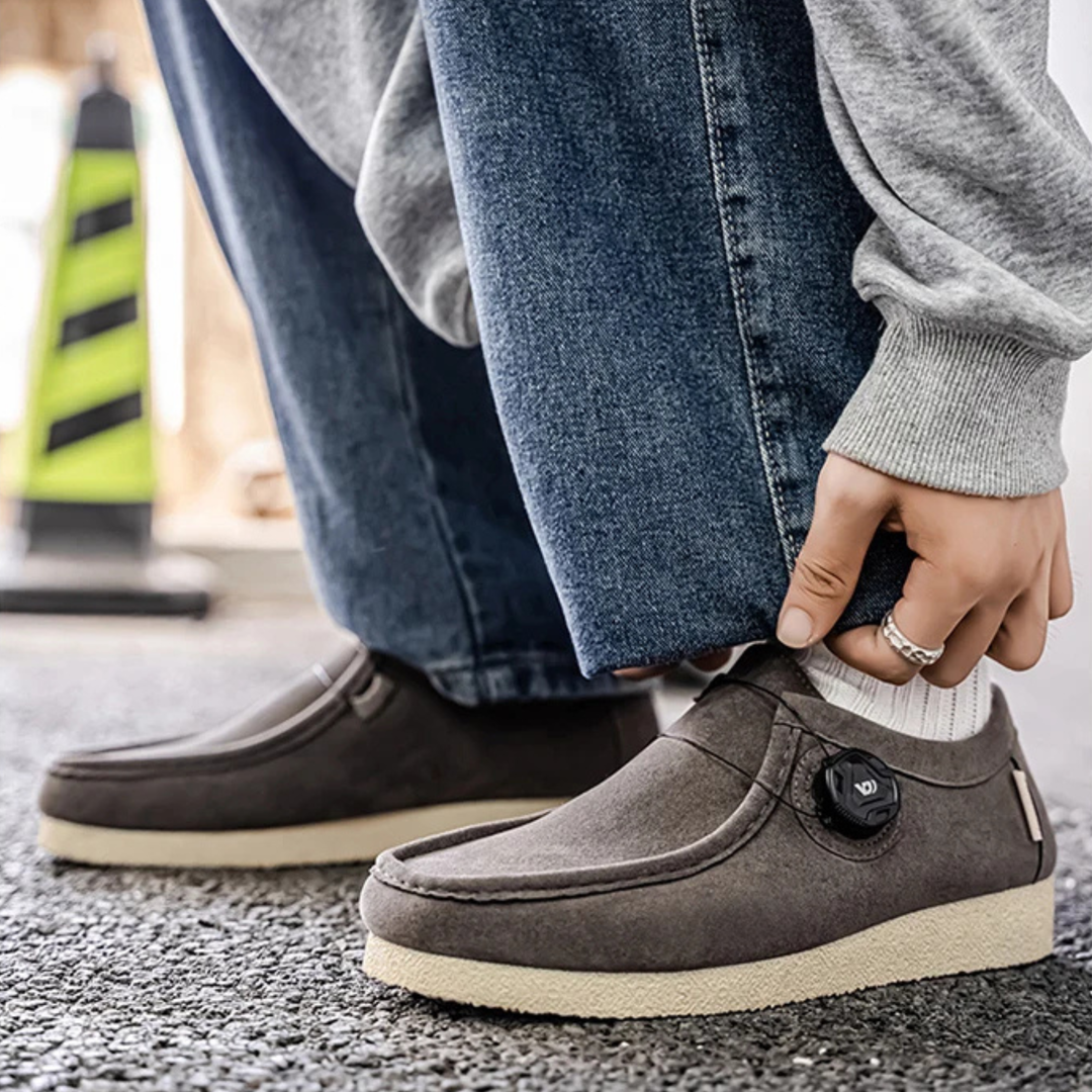 Irving - Relaxed Suede Loafers