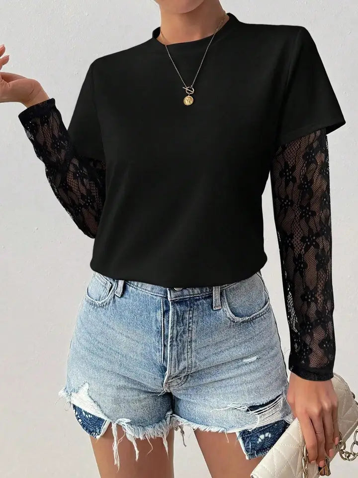 Tilda - Elegant Lace Blouse