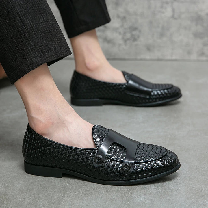 Anson - Polished Woven Loafer