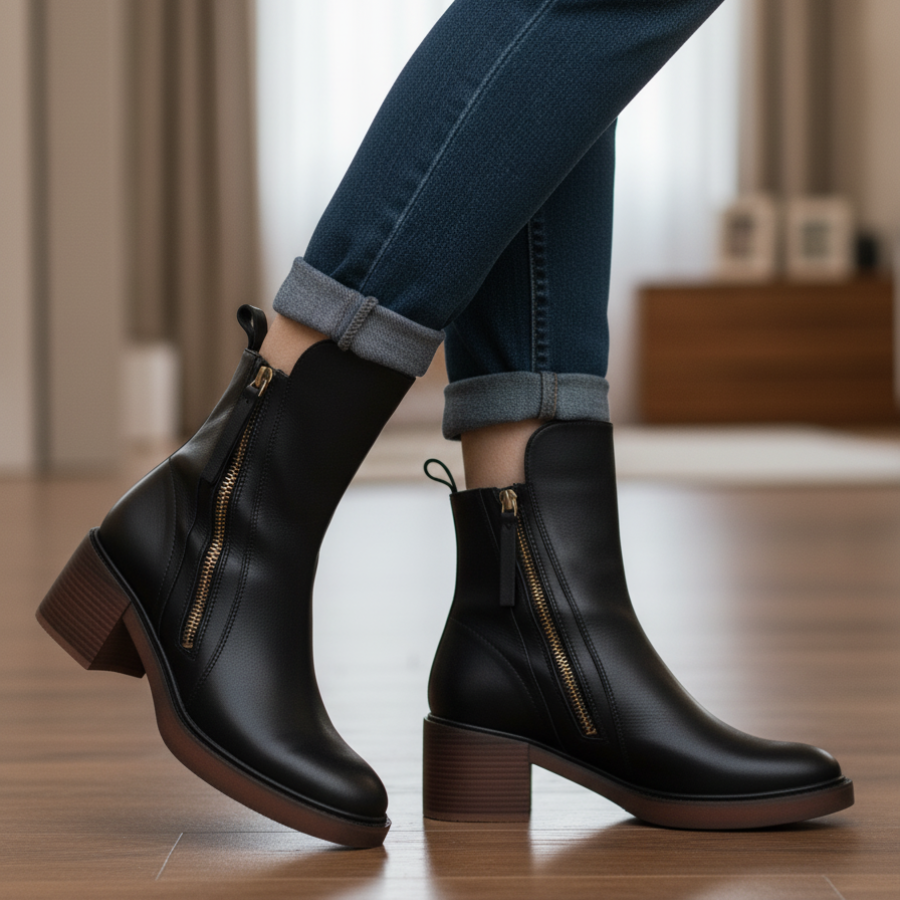 Zara - Sleek Ankle Boots