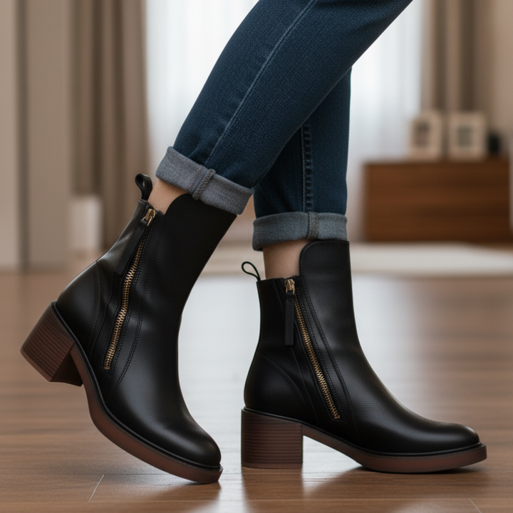 Zara - Sleek Ankle Boots