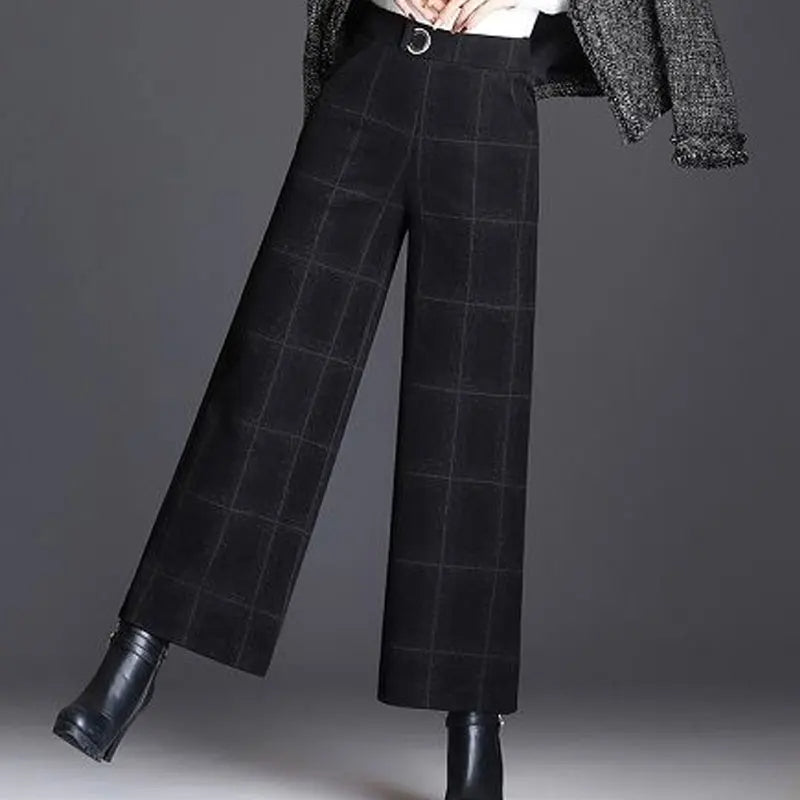Harley - Cozy Plaid Pants