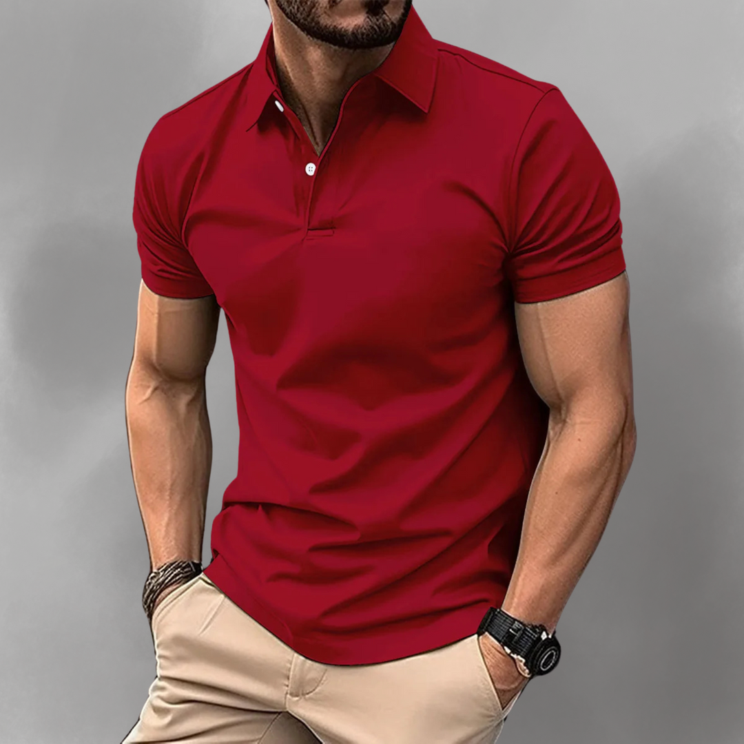 Evan - Sleek Cotton Polo