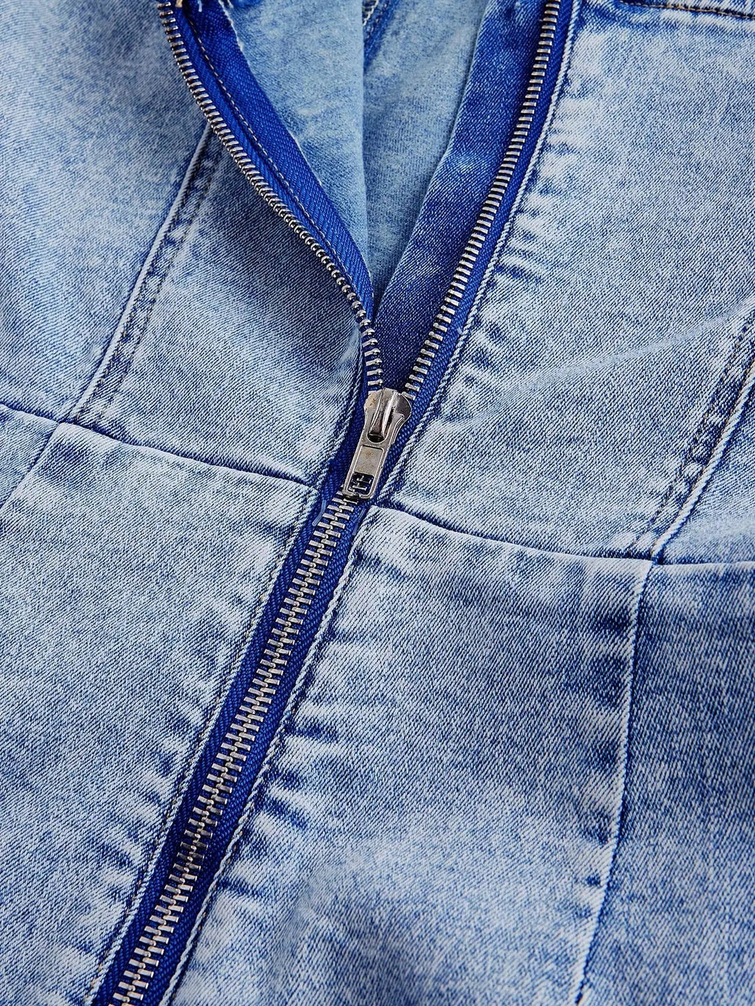 Riley - Chic Denim Jumpsuit