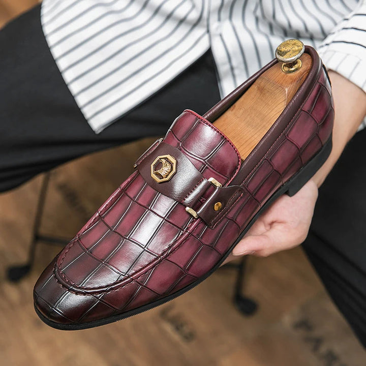 Tristan - Sleek Glossy Loafer