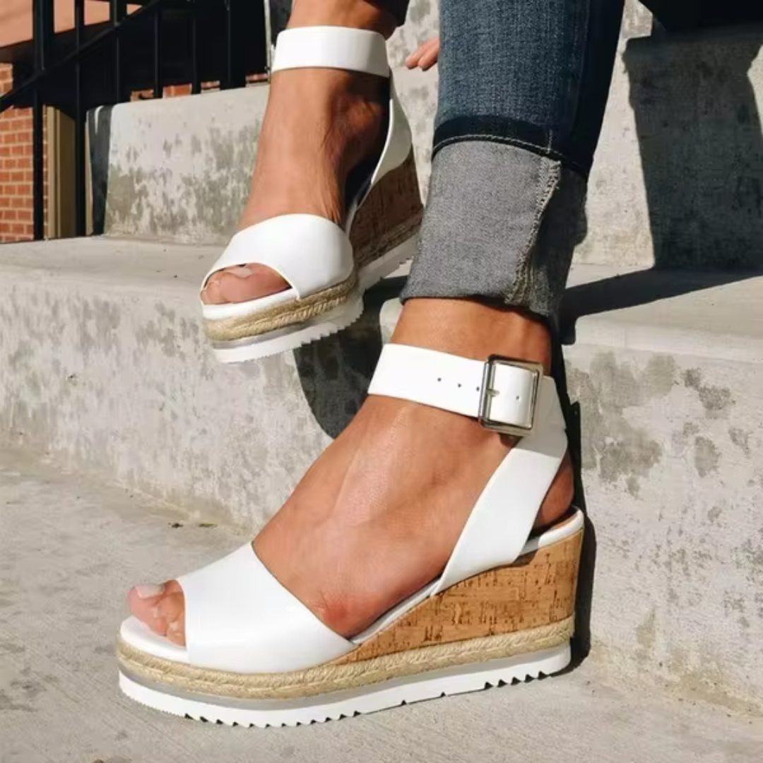 Isadora - Cozy Wedge Sandal