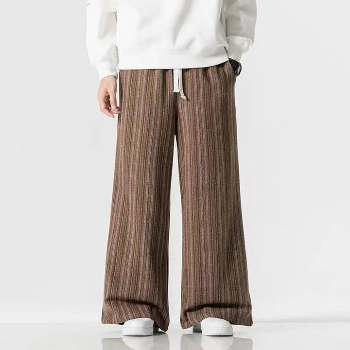Gareth - Soft Stripe Pants
