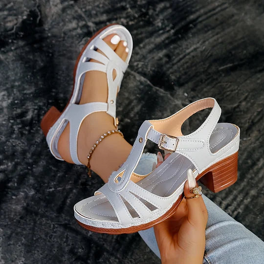 Ida - Chic Leather Sandals