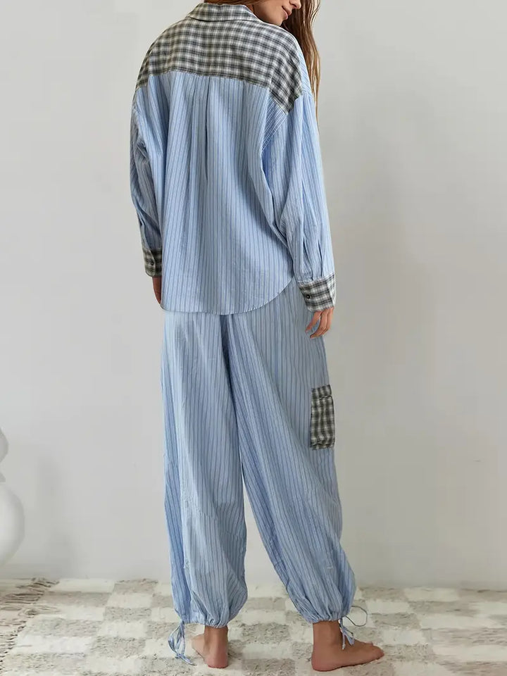 Marissa - Relaxed Plaid Ensemble