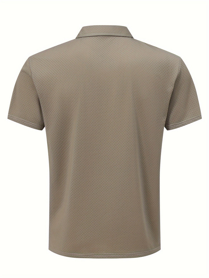 Miller - Textured Tailored Polo