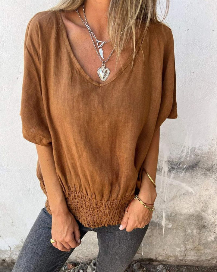 Frances - Breezy Cotton Blouse