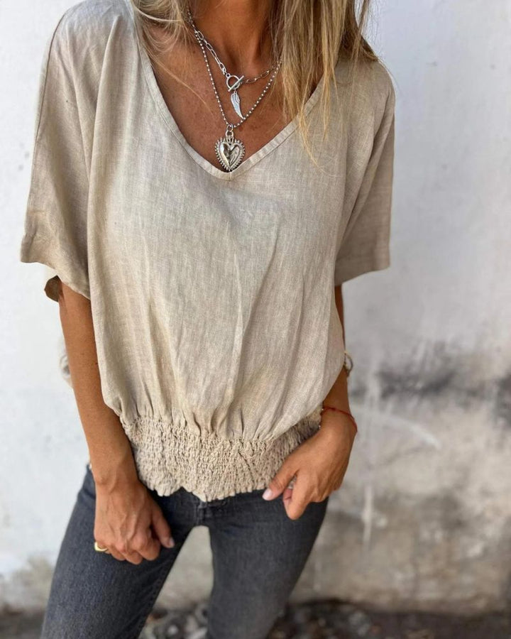 Frances - Breezy Cotton Blouse