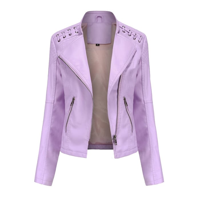 Raven - Edgy Satin Jacket