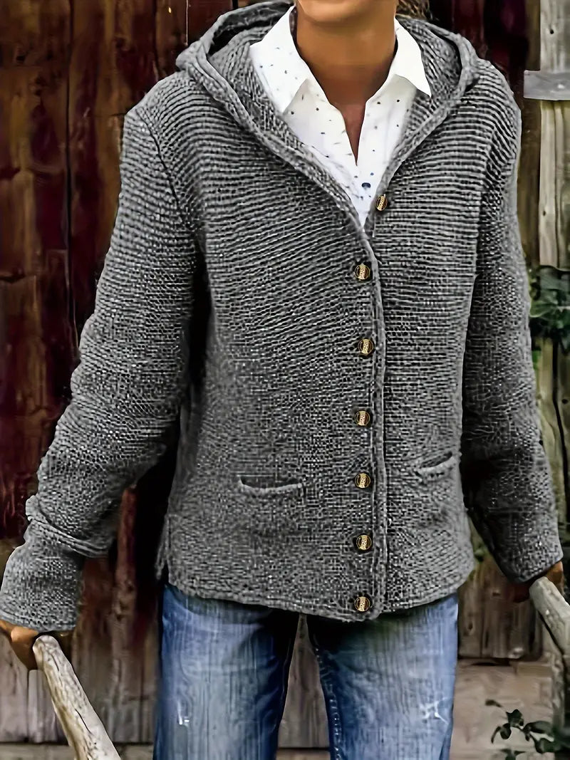 Henrietta - Cozy Textured Cardigan