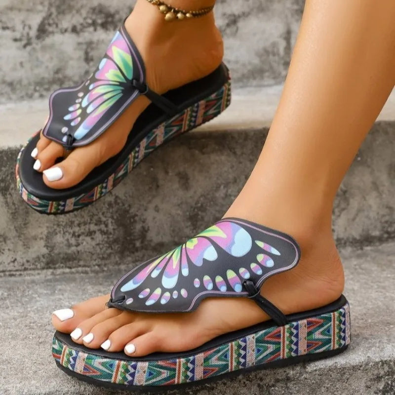 Carmen - Vibrant Wedge Sandal