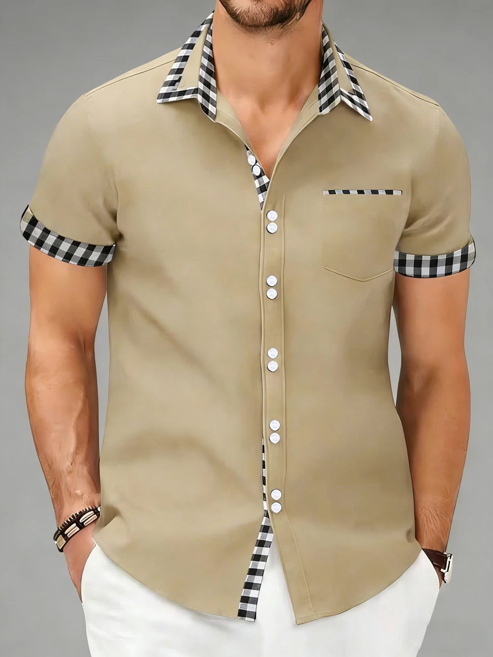 Keaton - Soft Checkered Shirt