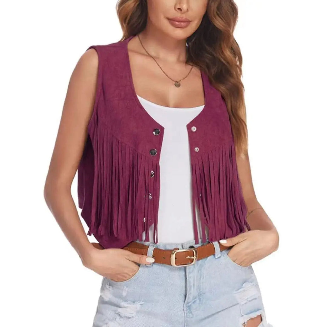 Anastasia - Soft Suede Vest