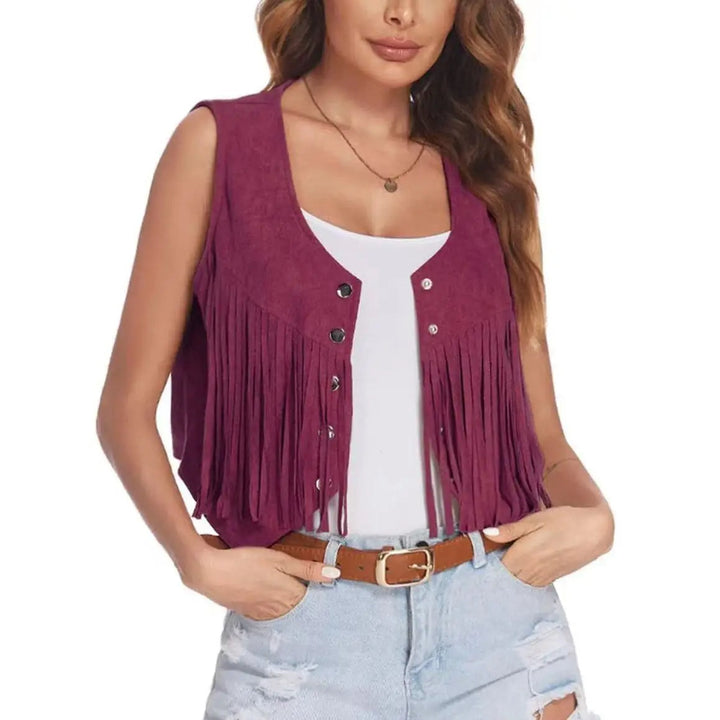 Anastasia - Soft Suede Vest