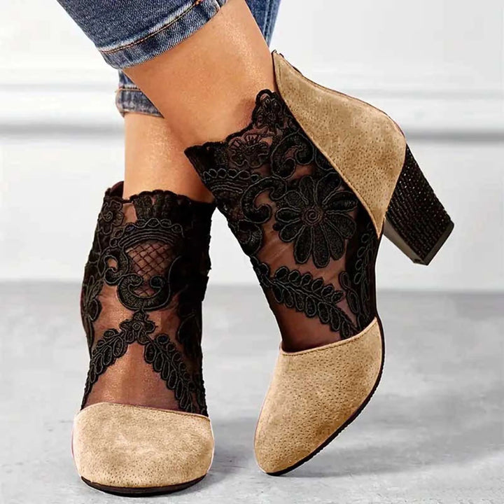 Barbara - Elegant Lace Sandals