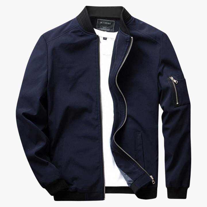 Walker - Sleek Satin Bomber