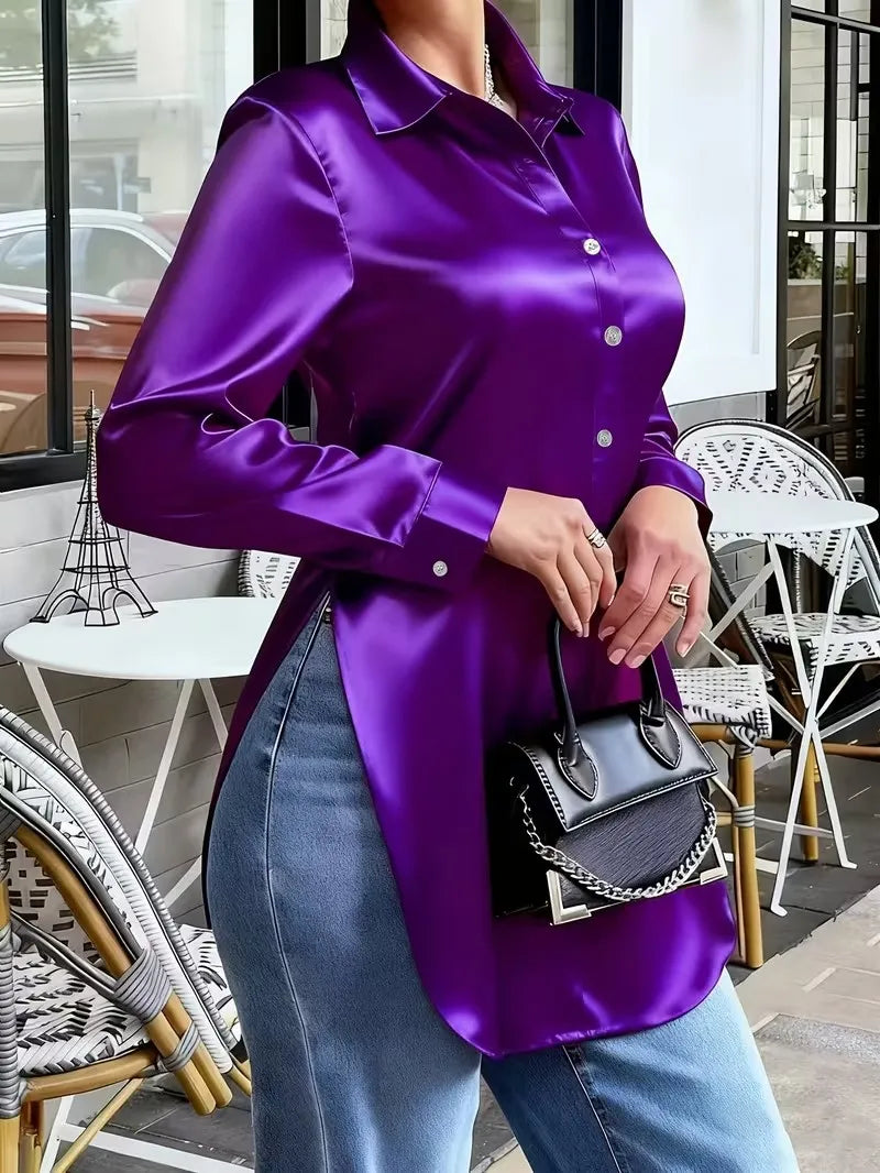 Roxanne - Silky Flowing Blouse