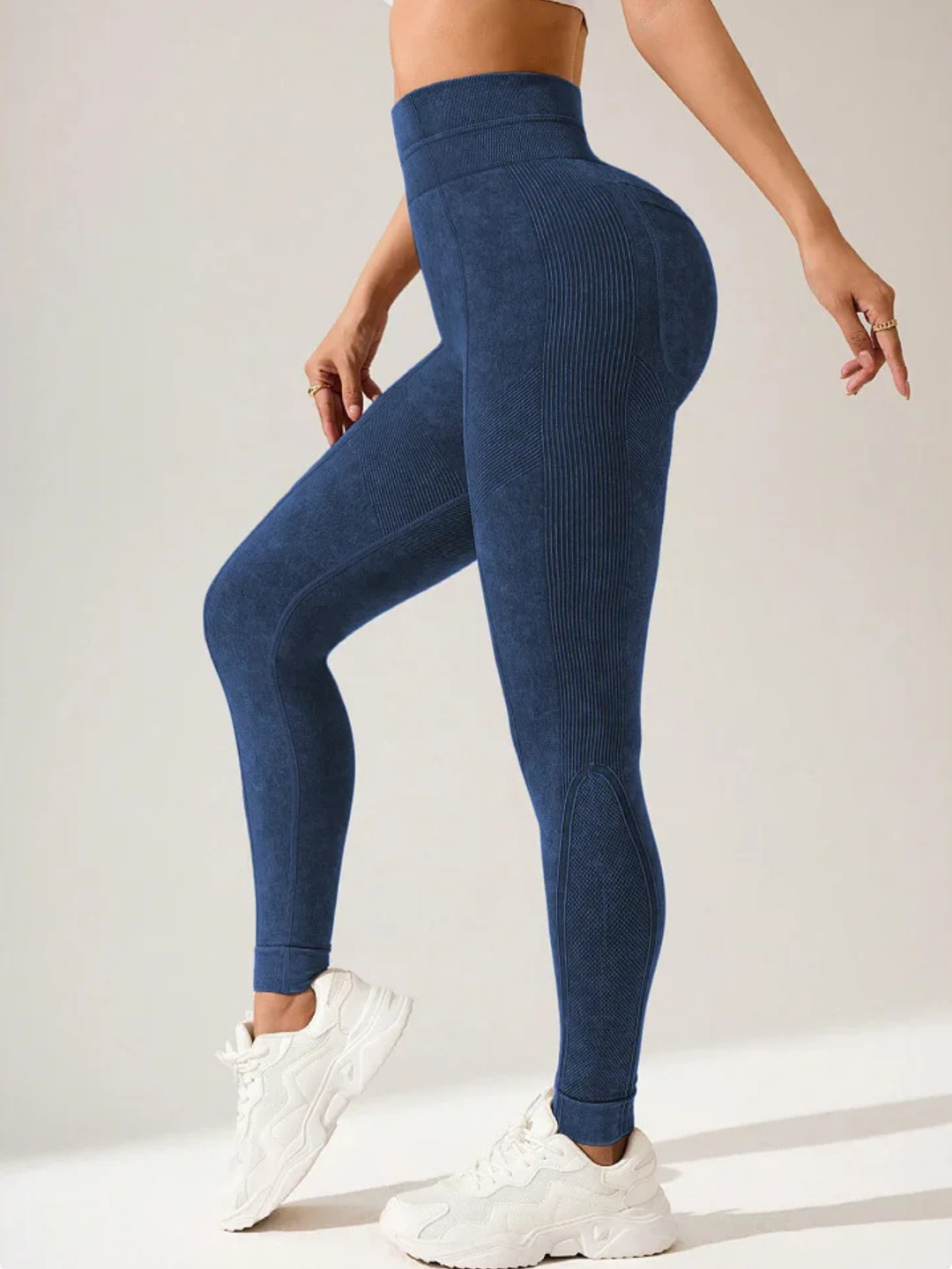 Rhea - Sculpted Denim Leggings