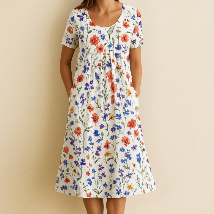 Orla - Soft Leaf Dress
