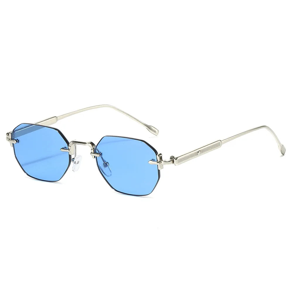 Yuri - Elegant Rimless Sunglasses