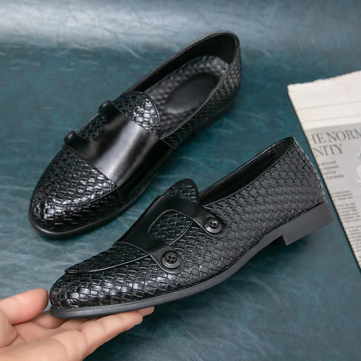 Anson - Polished Woven Loafer