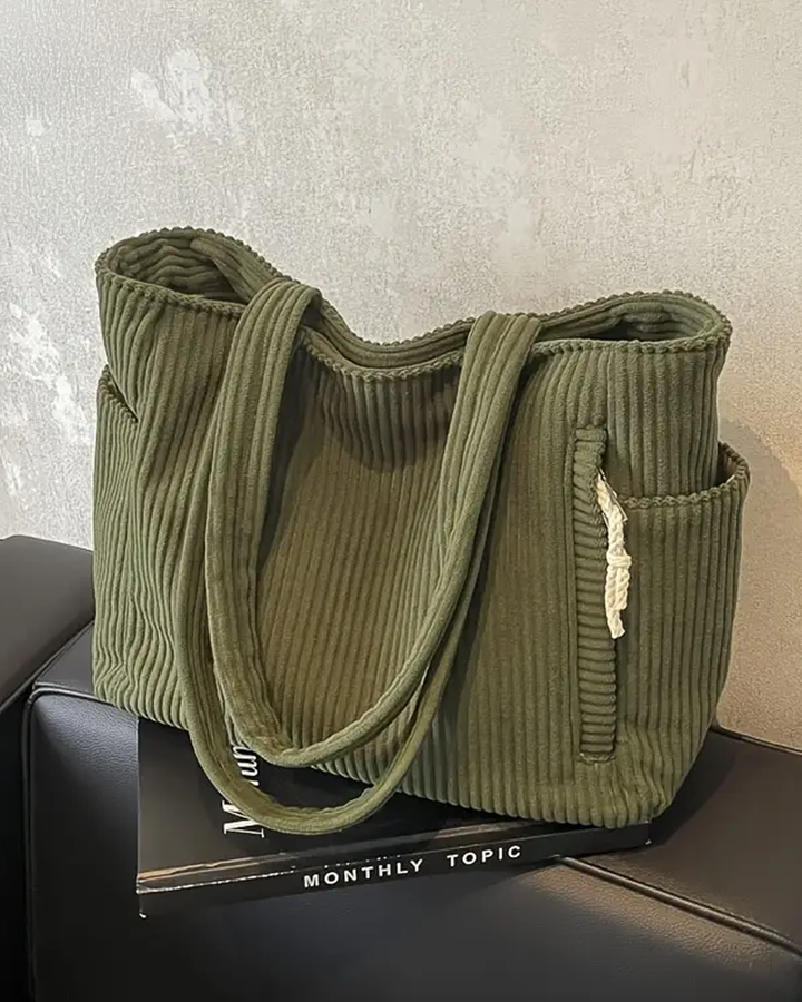 Jean - Cozy Ribbed Bag