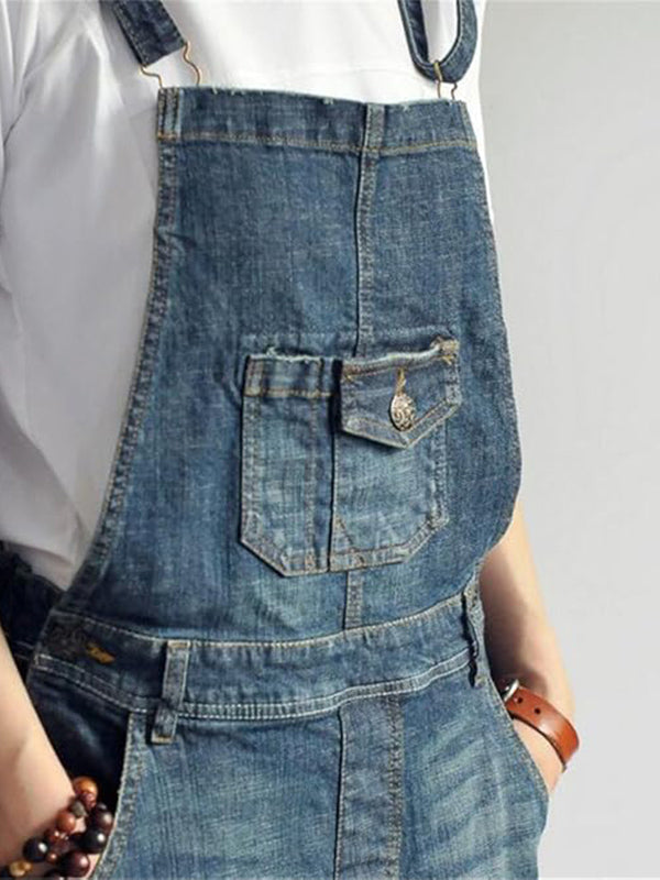 Raven - Relaxed Denim Jumpsuit