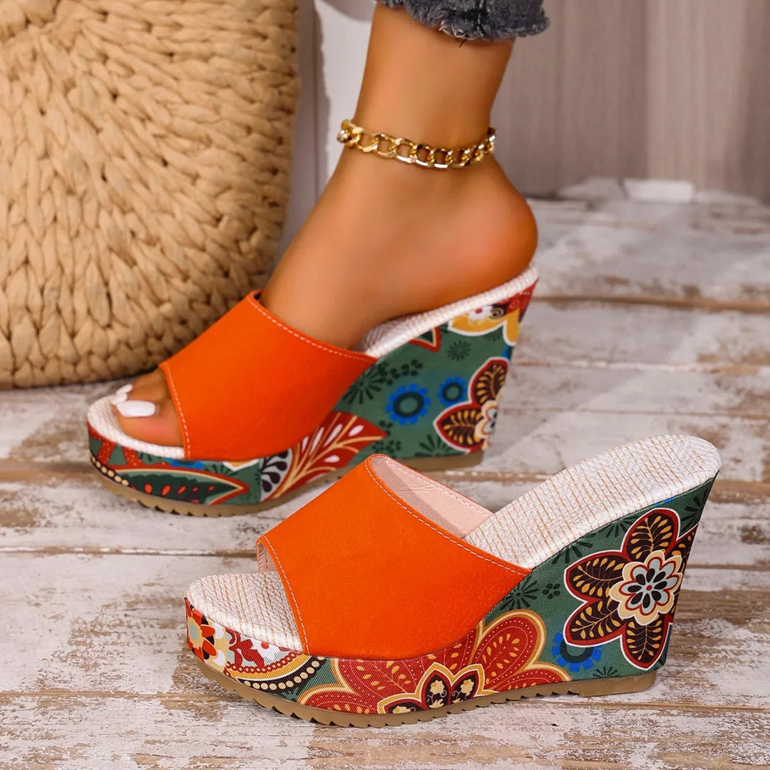 Esme - Vibrant Velvet Sandal