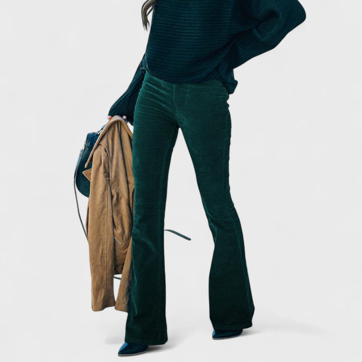Ramona - Smooth Flared Pants