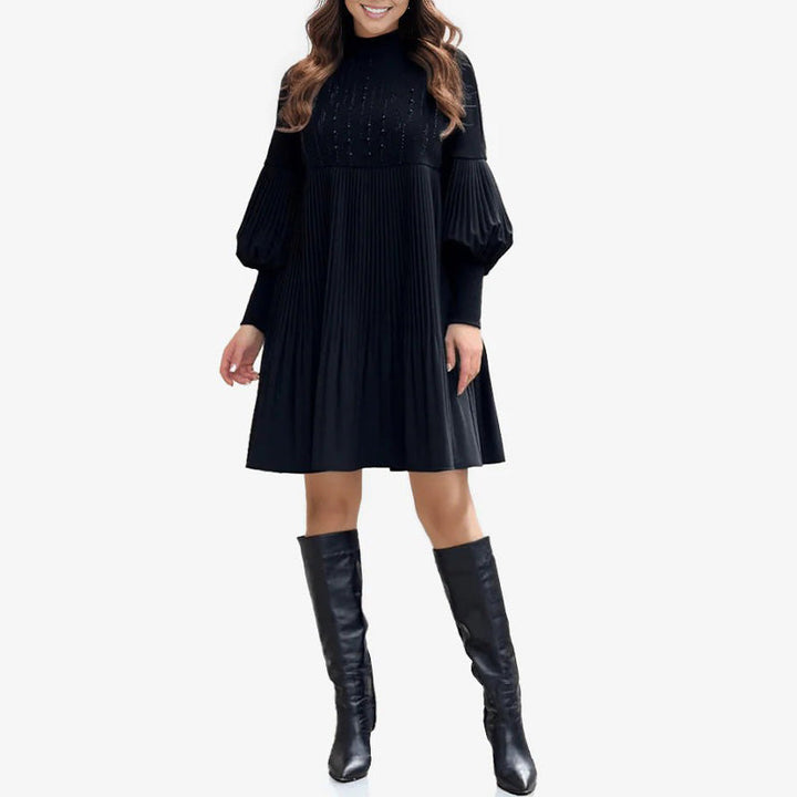 Ivy - Elegant Pleated Dress