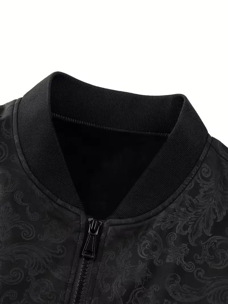 Weston - Sleek Textured Bomber