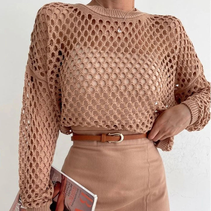 Quincy - Airy Knit Blouse