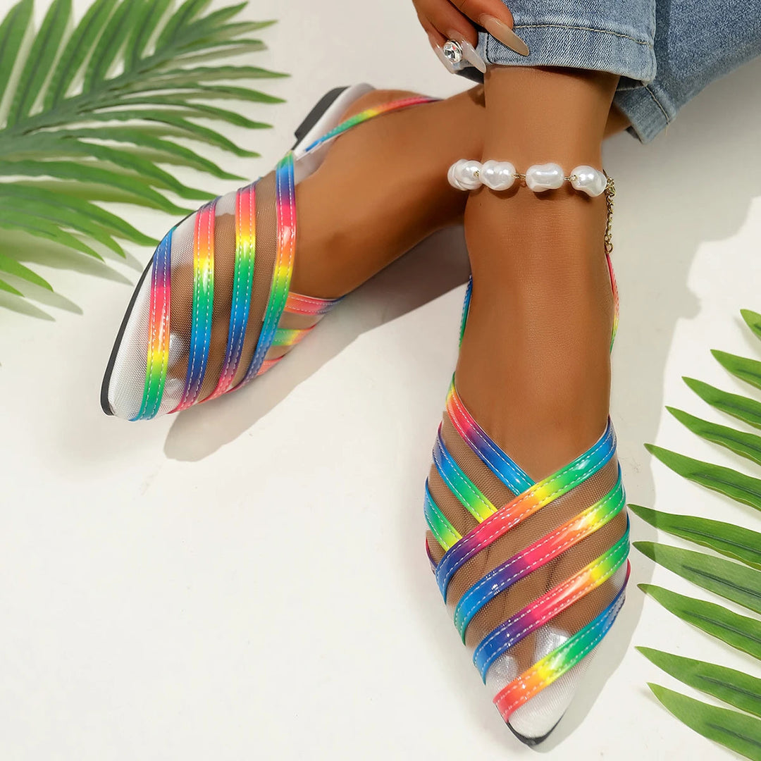 Frances - Elegant Metallic Sandals