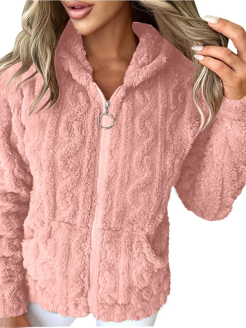 Phoebe - Cozy Plush Hoodie