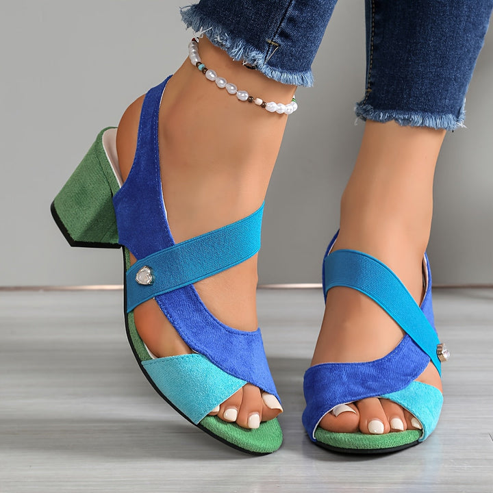 Hope - Vibrant Block Sandals