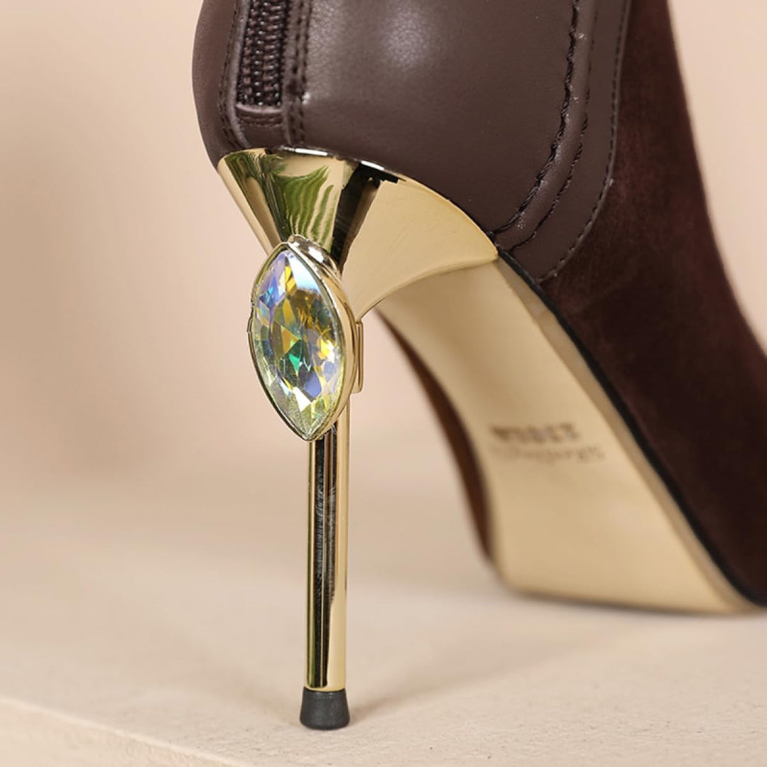 Nora - Elegant Suede Stiletto Boot